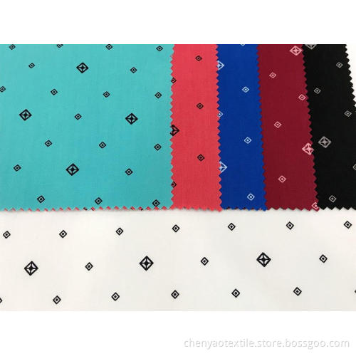 T / C Stretch Plain Bedruckter Stoff